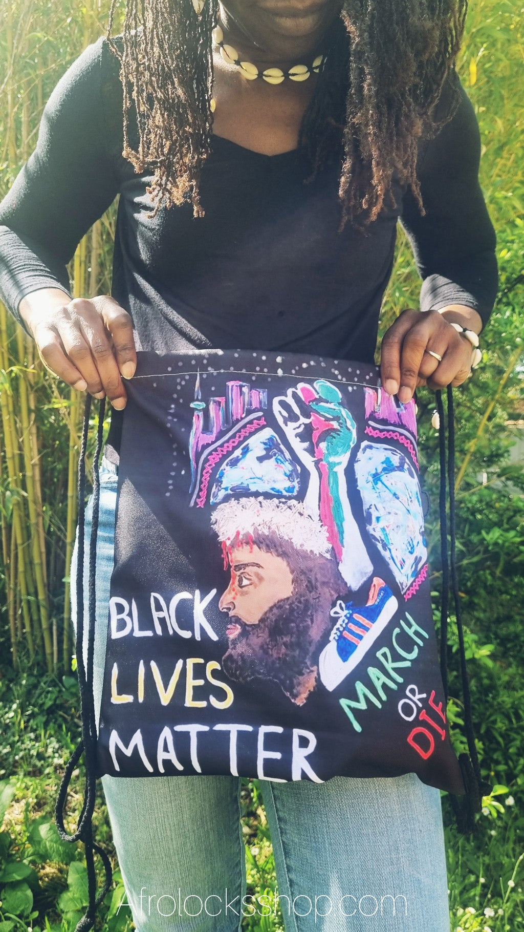 Sac à dos fitness afro multi positions