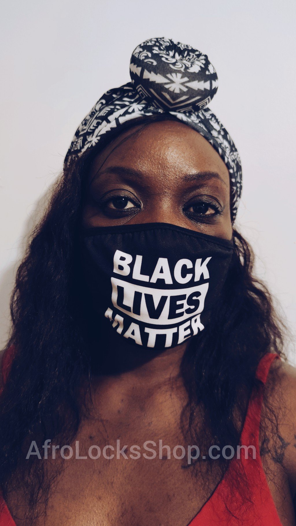 Masque facial black lives matter