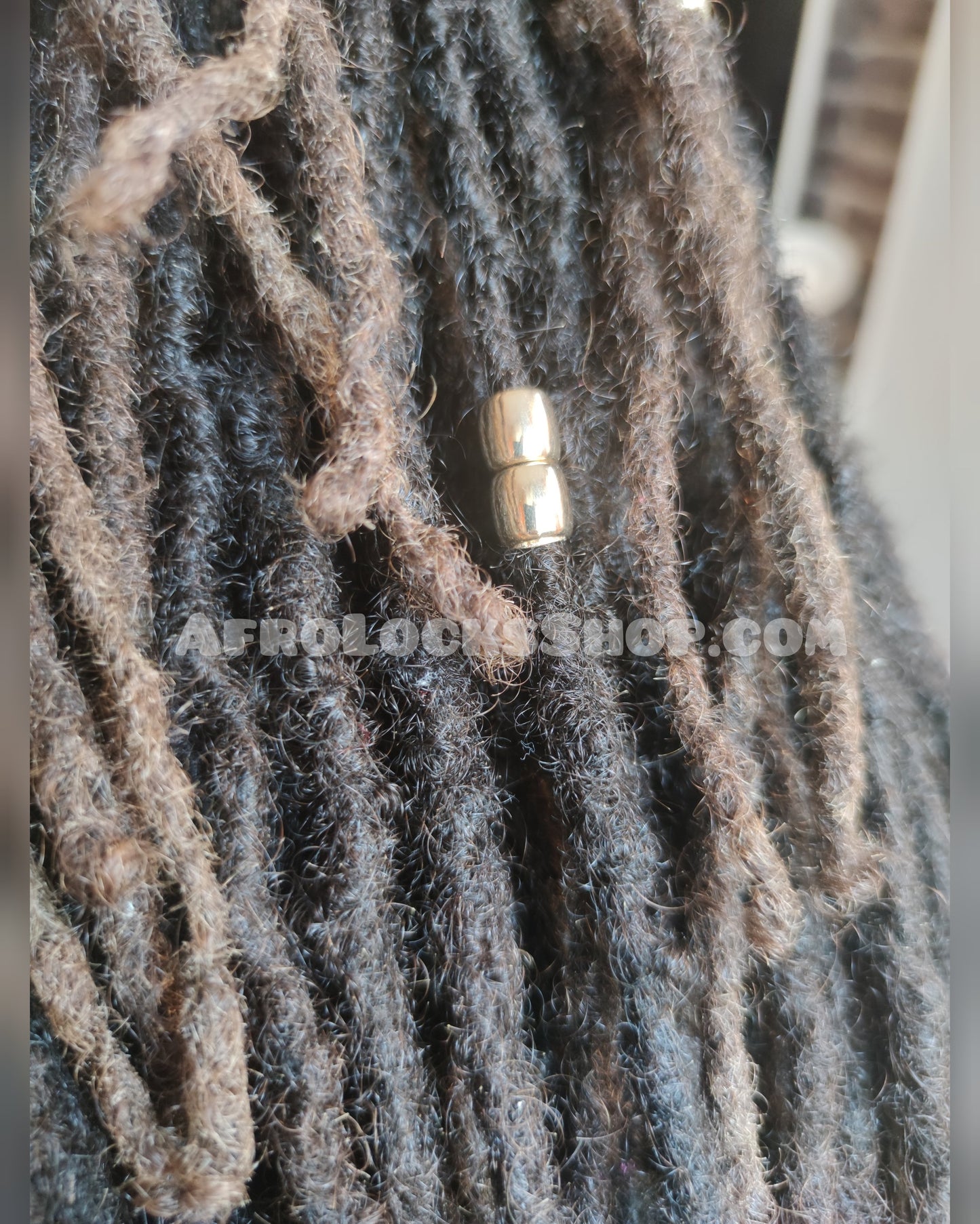 Lot de jolies perles pour dreadlocks couleur argenté ou doré spéciales cheveux-SQ7555219