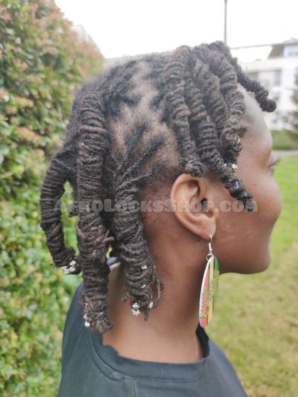 Boucles d'oreilles queen rasta roots et reggae