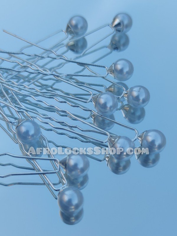 Elégantes épingles à cheveux perles ivoire