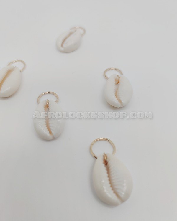 Lot de 5 gros cauris bijoux à cheveux