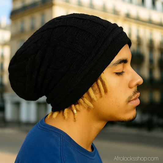 Bonnet beanie léger slouchy – 4 couleurs – parfait printemps/été et mi-saison 🌿