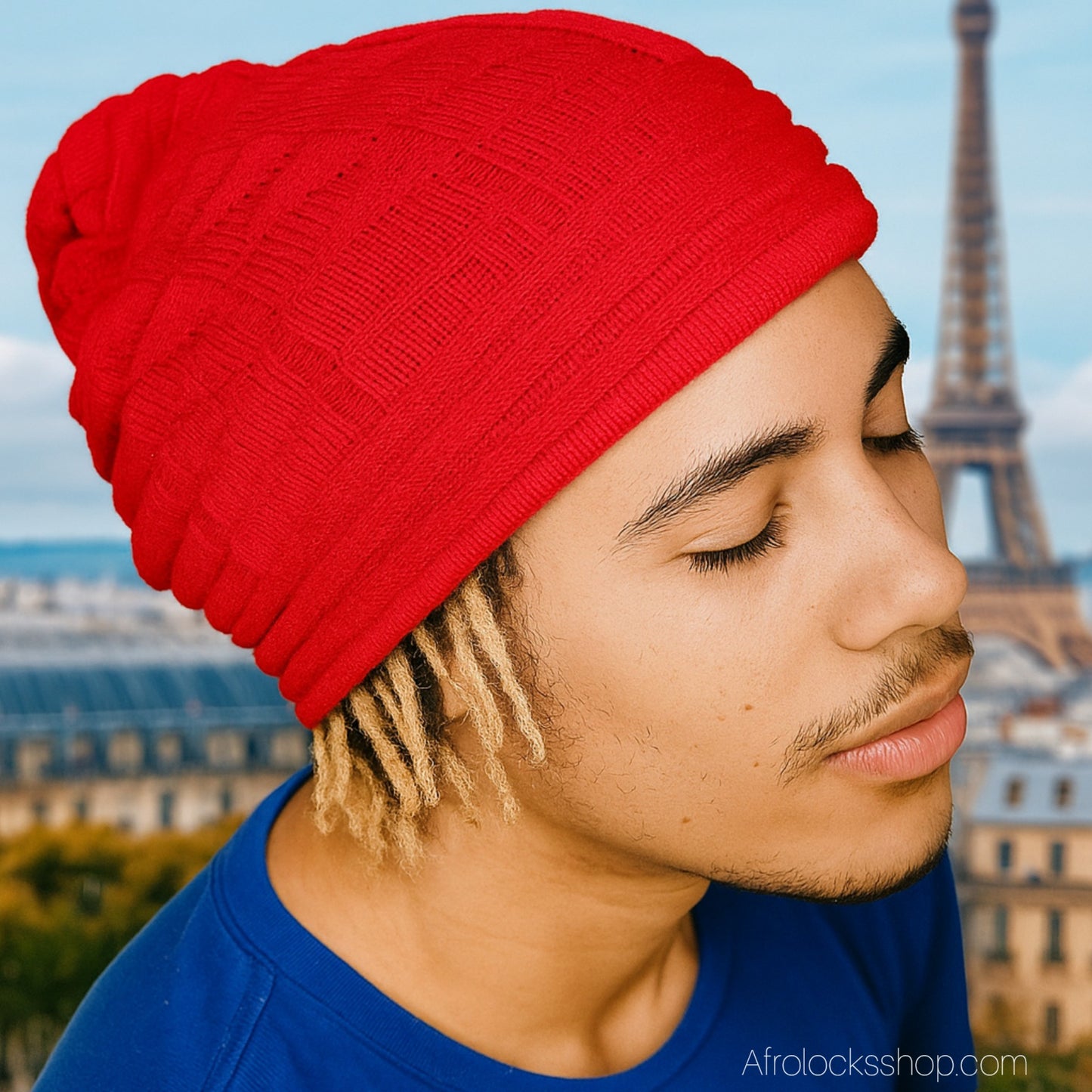 Bonnet beanie léger slouchy – 4 couleurs – parfait printemps/été et mi-saison 🌿