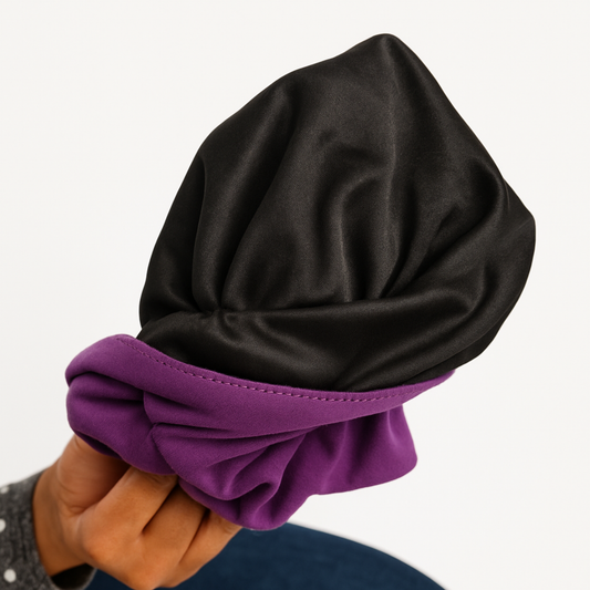 Bonnet de jour doublé satin – 3 coloris – Léger et protecteur