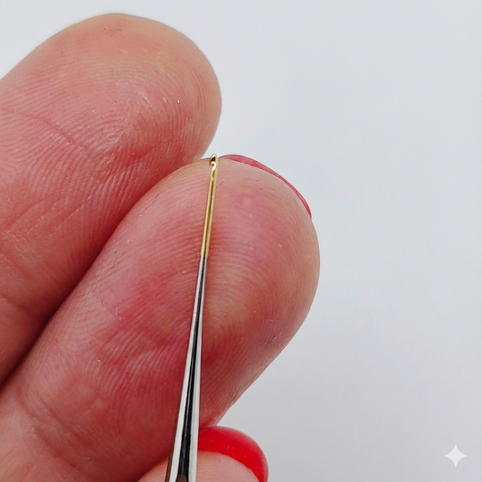 Crochet XS de Broderie 0.4 mm - Spécial MicroLocks, Sisterlocks et Locks Fines - Tulip Japan