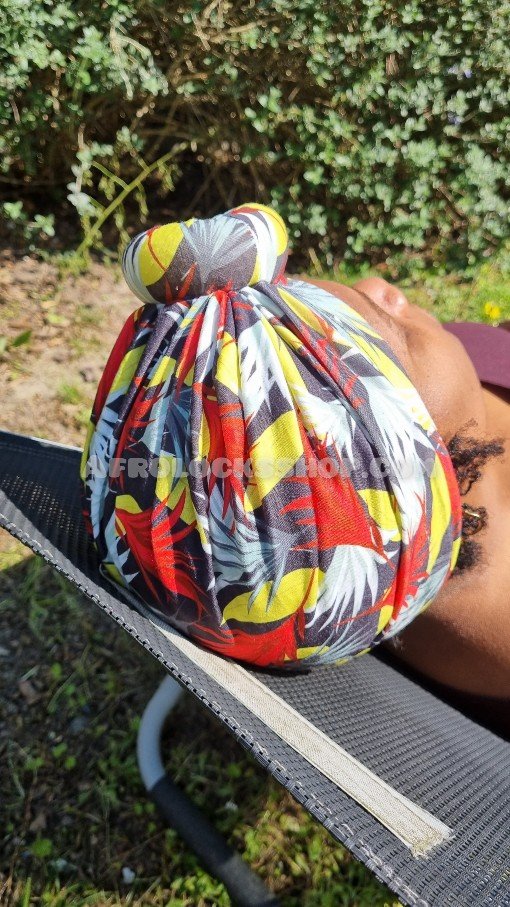 Turban boule pré-attaché 3 couleurs différentes possibles-SQ2944857