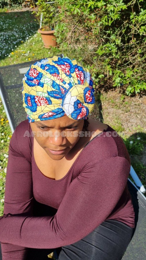 Turban boule pré-attaché 3 couleurs différentes possibles-SQ2944857