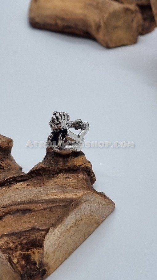 Bijou porte-bonheur pour microlocks sisterlocks tresses