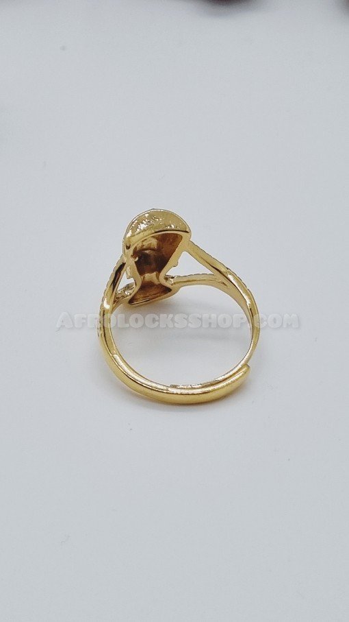 Bijou africain egypte bague acier inoxydable avec effigie de Nefertiti