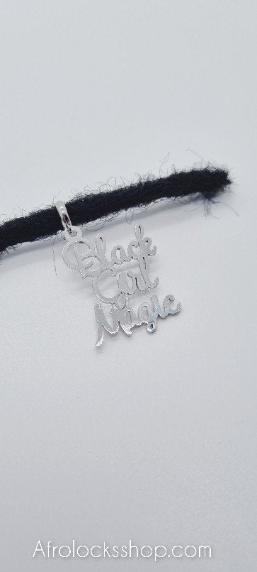 Charm décoration black girl magic