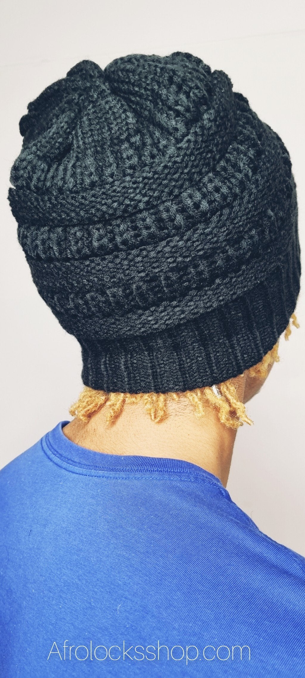 Bonnet d'hiver slouchy doublé de satin