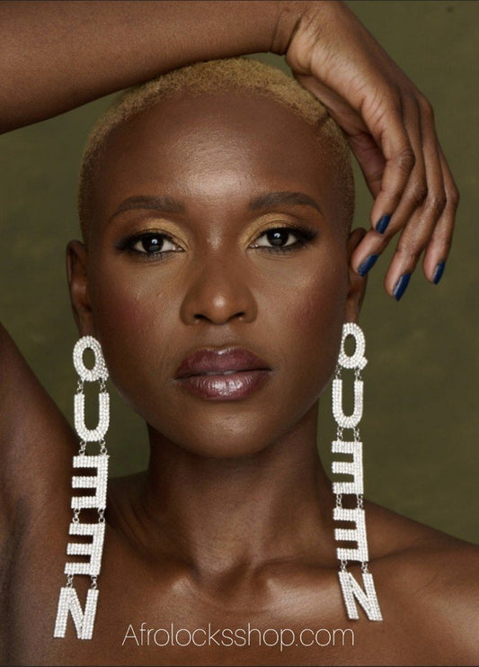 Boucles d'oreilles strass queen