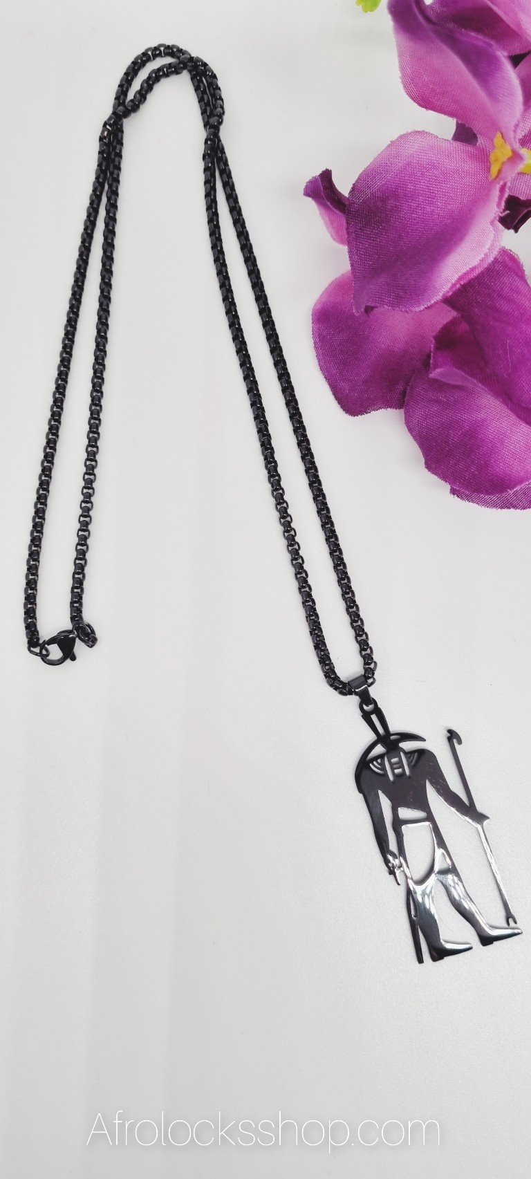 Chaîne dieu de la connaissance Toth tête d'Ibis