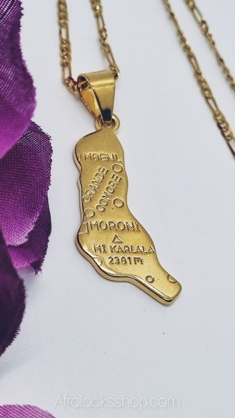 Chaîne et pendentif Comores