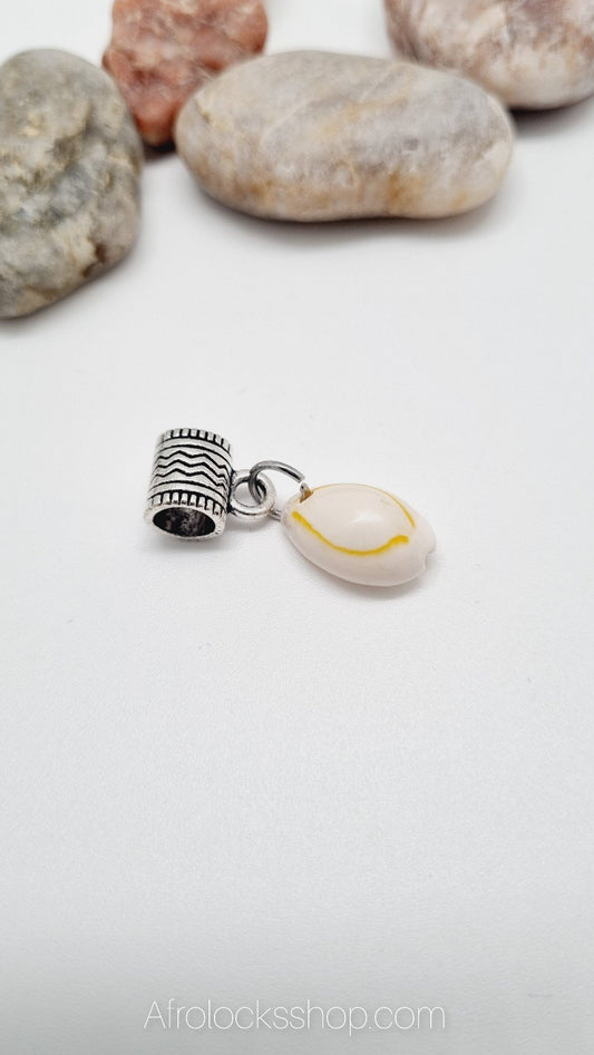 Bijou cheveux avec cauri