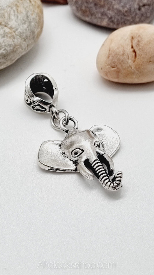 Bijou accessoire éléphant pour petites locks