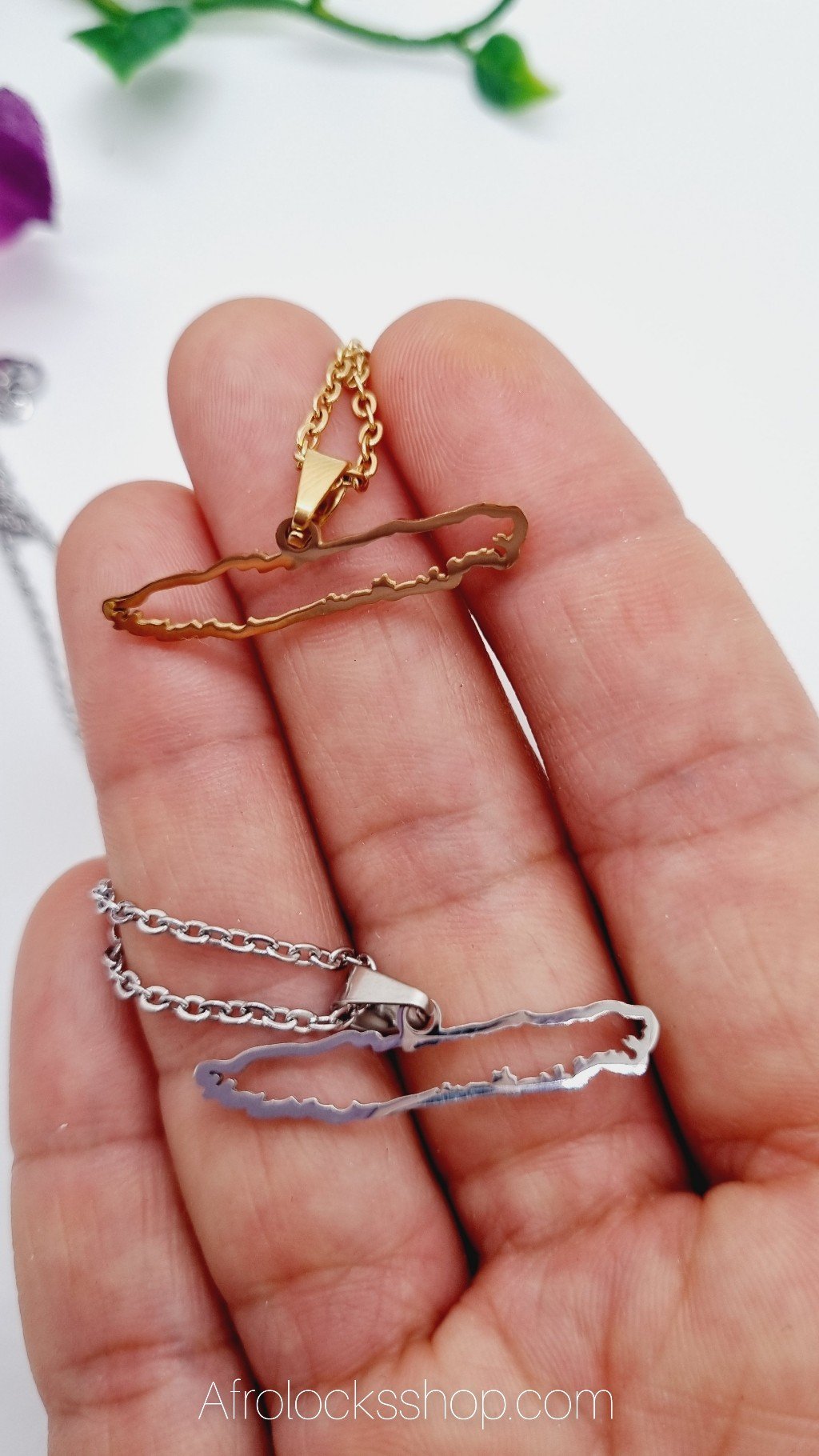 Chaîne pendentif Nouvelle Calédonie plaqué or-SQ6231978