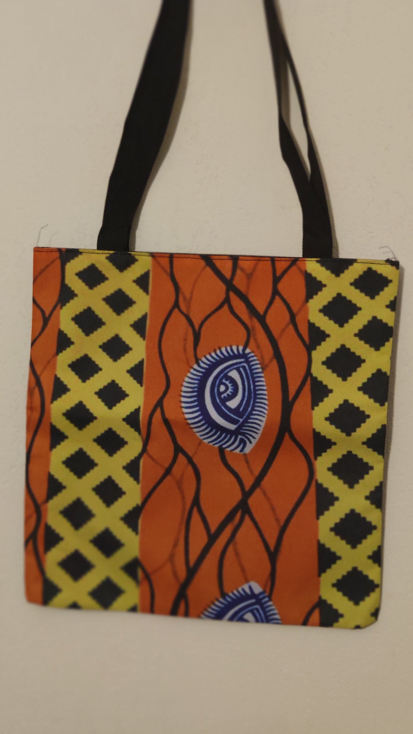 Afro college tote bag - sac black lives matter I can't breath natural hair queen-SQ6518831