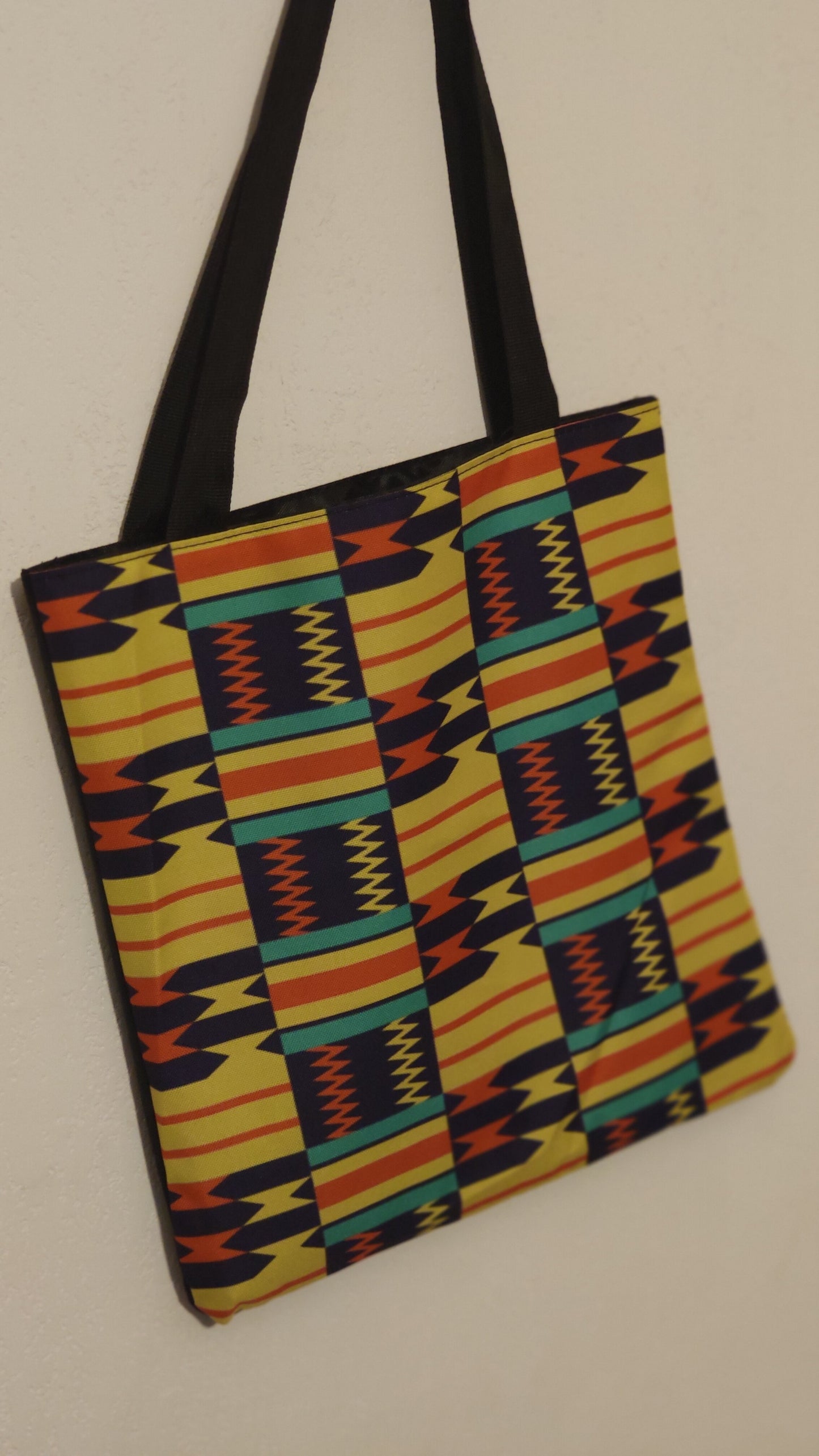 Afro college tote bag - sac black lives matter I can't breath natural hair queen-SQ6518831