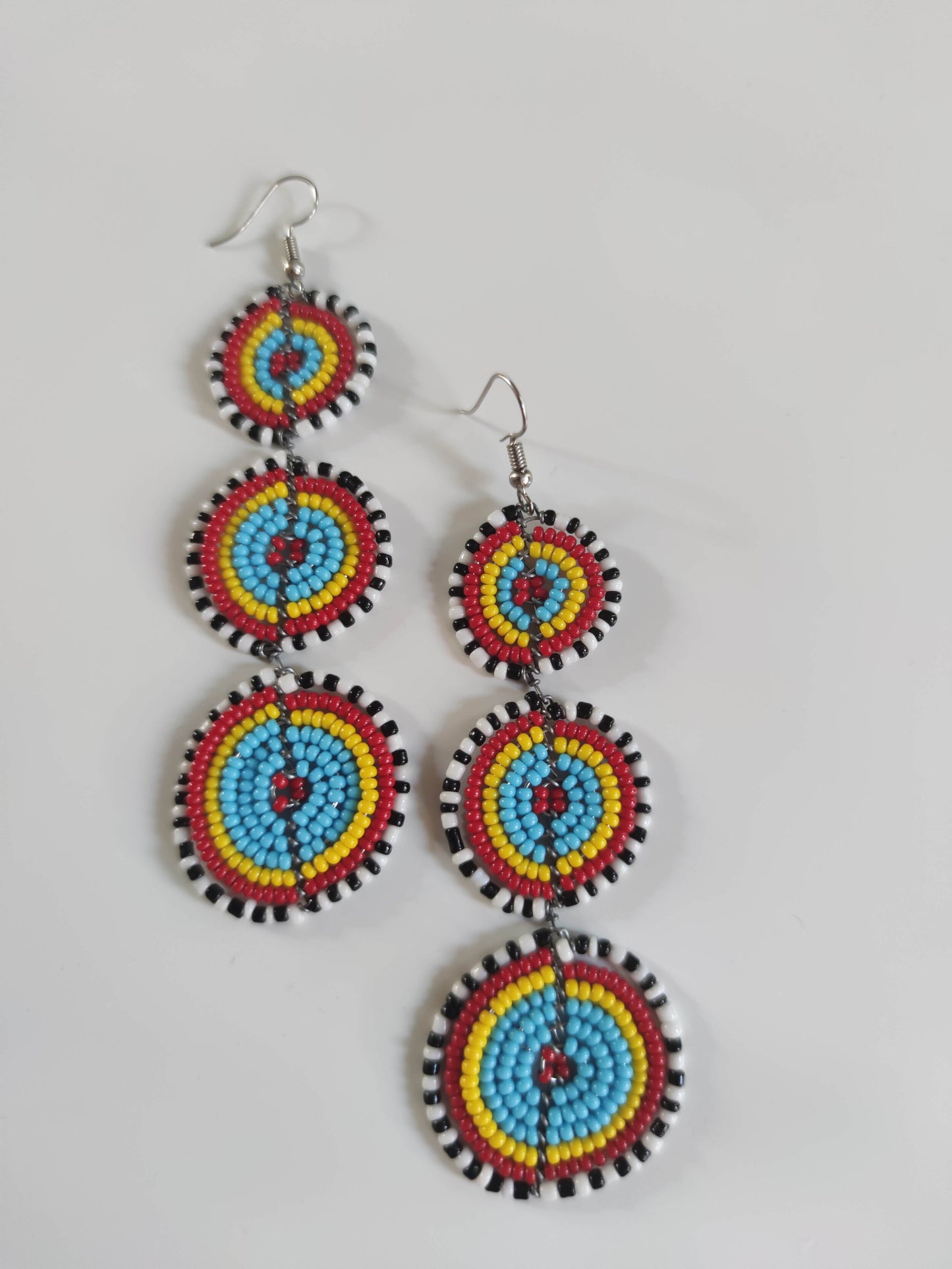 Boucles d'oreilles tribales issues du commerce équitable