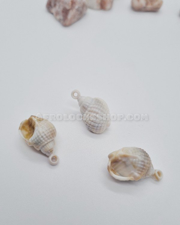 Lot de coquillages synthétiques pour décoration cheveux / créations