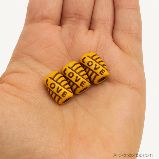 vue de pres perles pour microlocks 5 mm