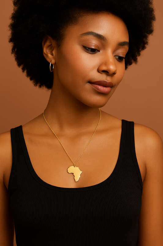 🌍 Comment porter les bijoux carte d’Afrique au quotidien ?