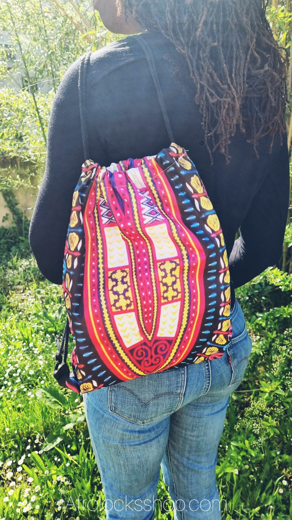 Sac à dos fitness afro multi positions