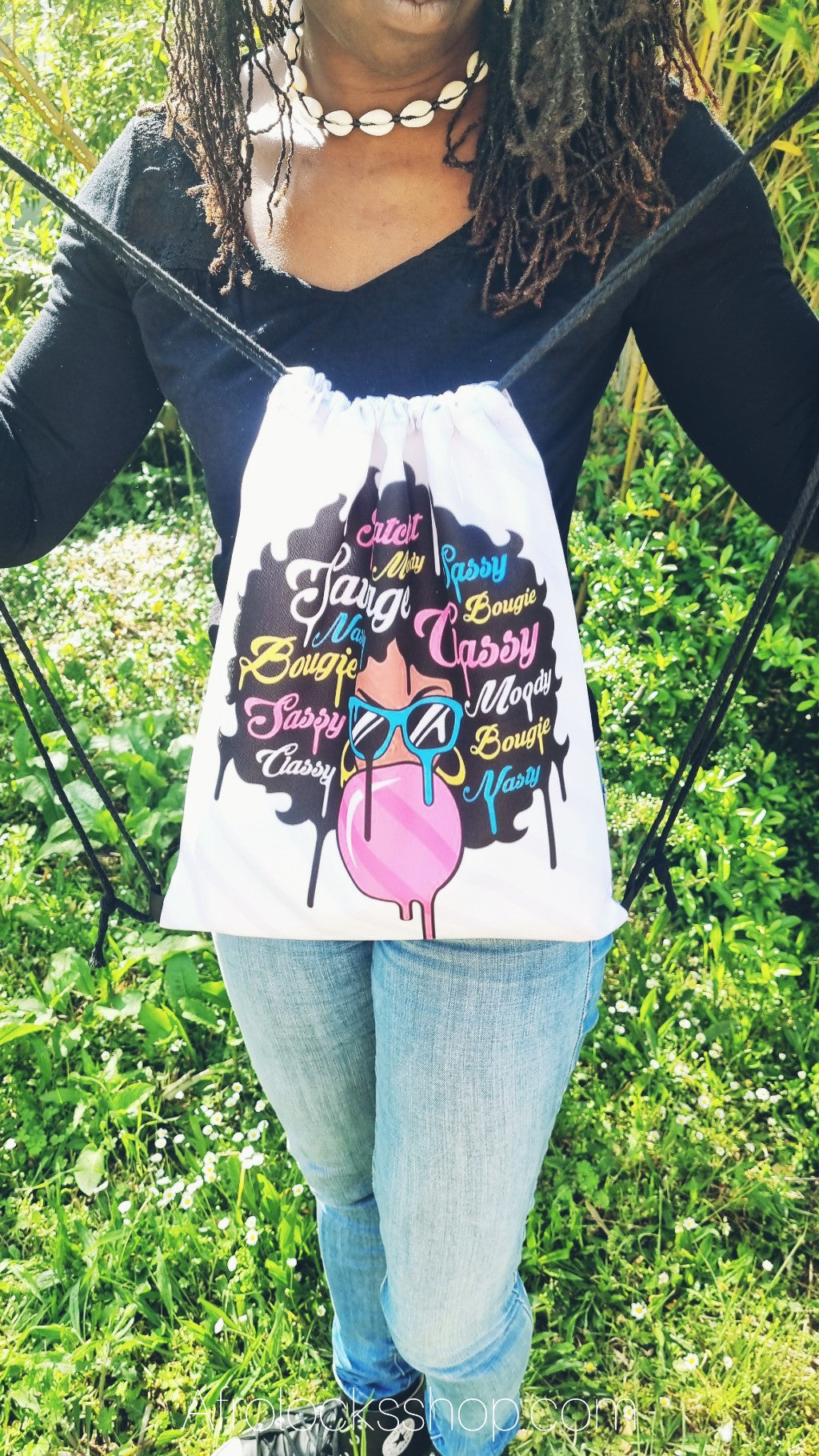 Sac à dos fitness afro multi positions