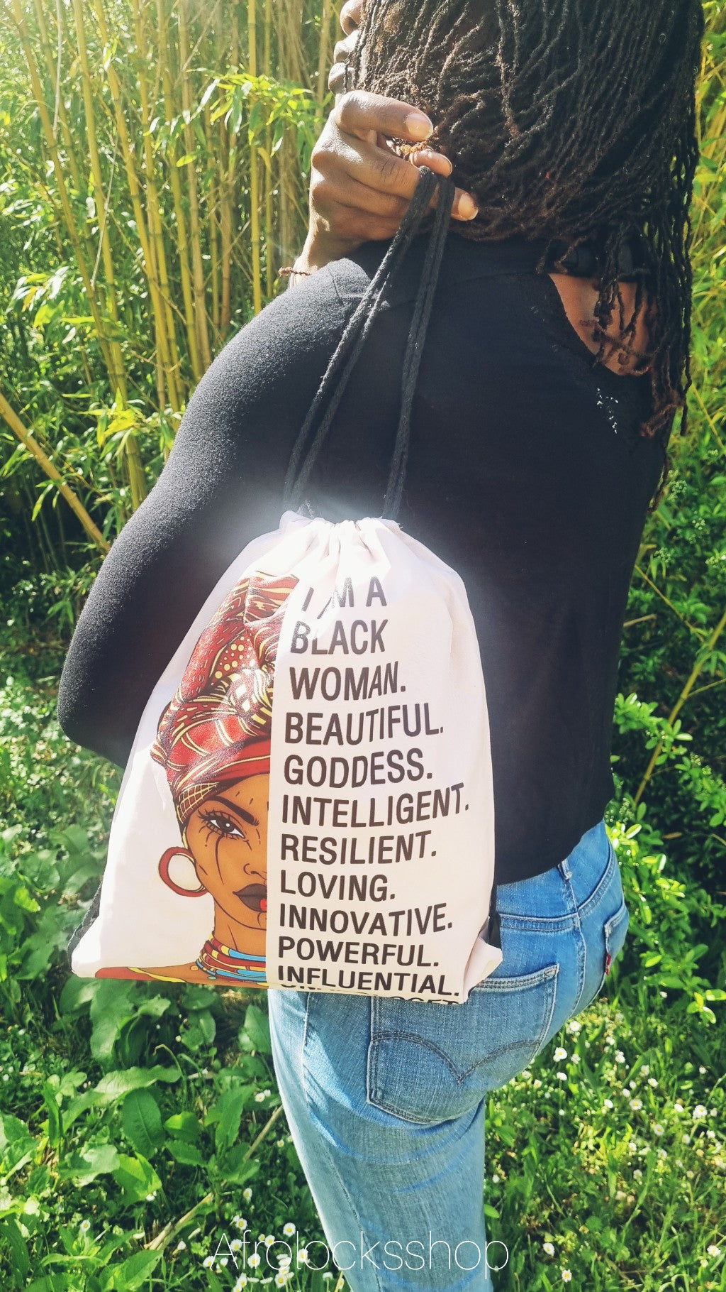 Sac à dos fitness afro multi positions