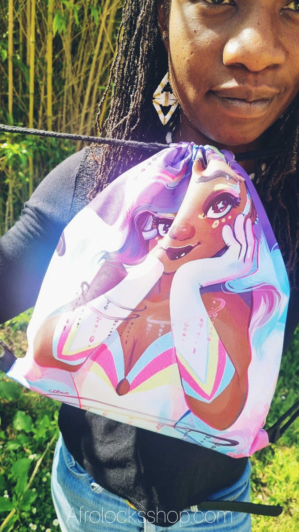 Sac à dos fitness afro multi positions