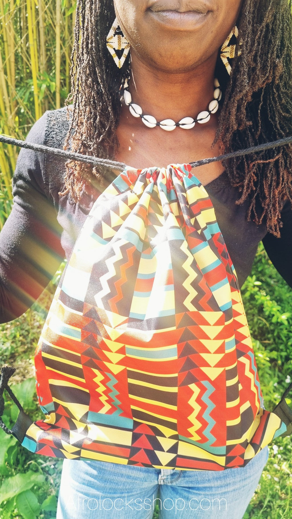 Sac à dos fitness afro multi positions