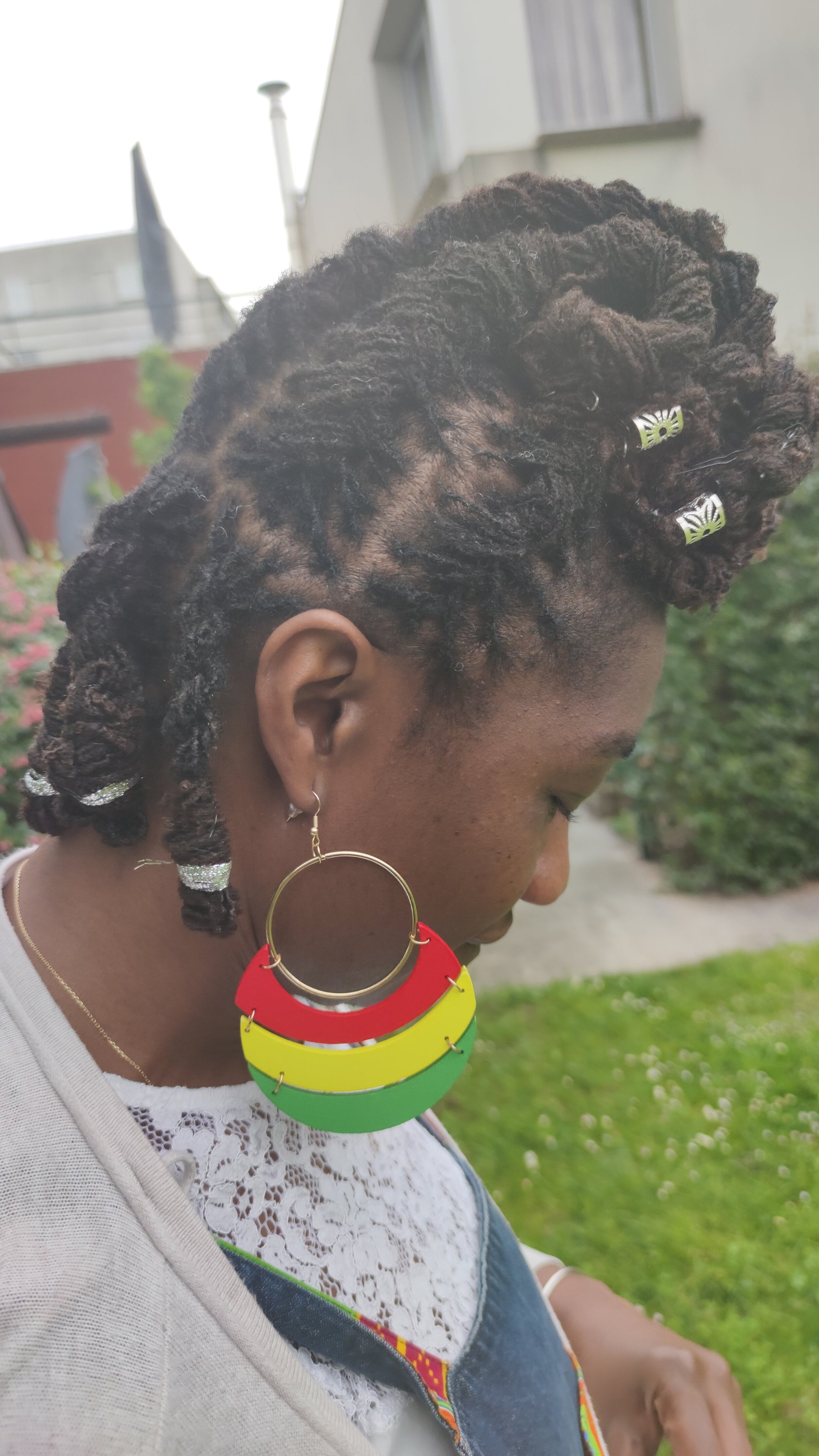 Cordon doré ou argenté - fil décoration cheveux dreadlocks box braids tresses fulani-SQ7796853