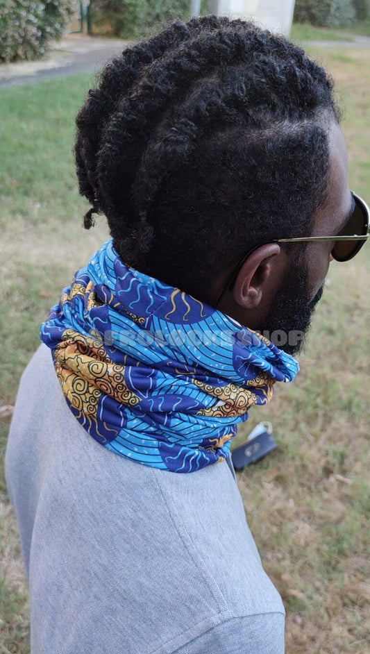 Tour de cou turban boboshanti - protection locks contre les mauvaises énergies-SQ7597541