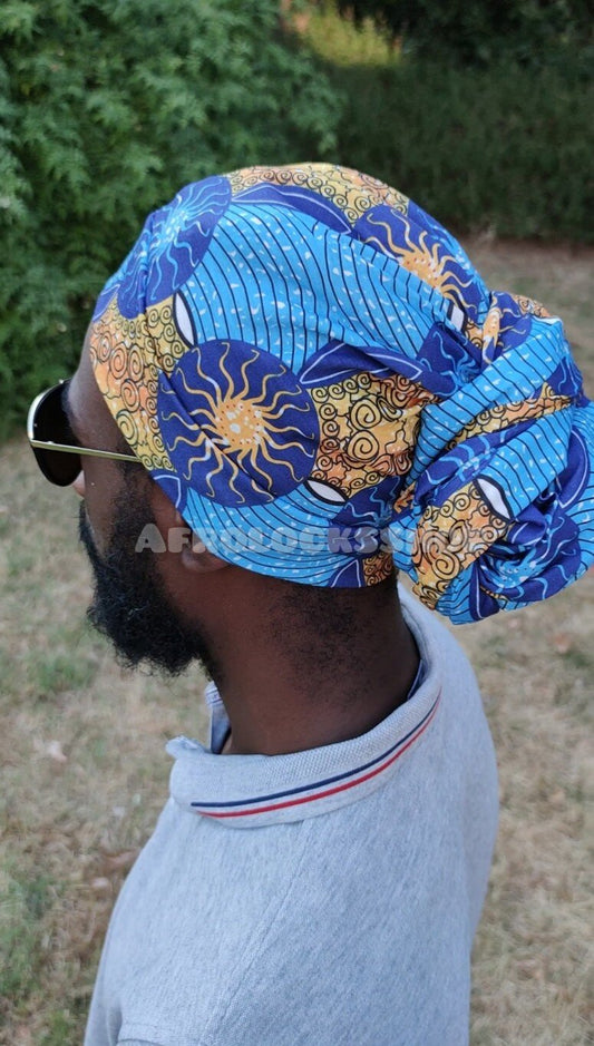 Tour de cou turban boboshanti - protection locks contre les mauvaises énergies-SQ7597541