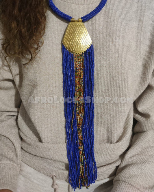 Collier tribal africain