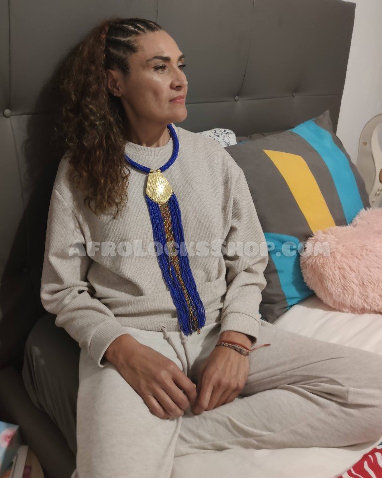 Collier tribal africain