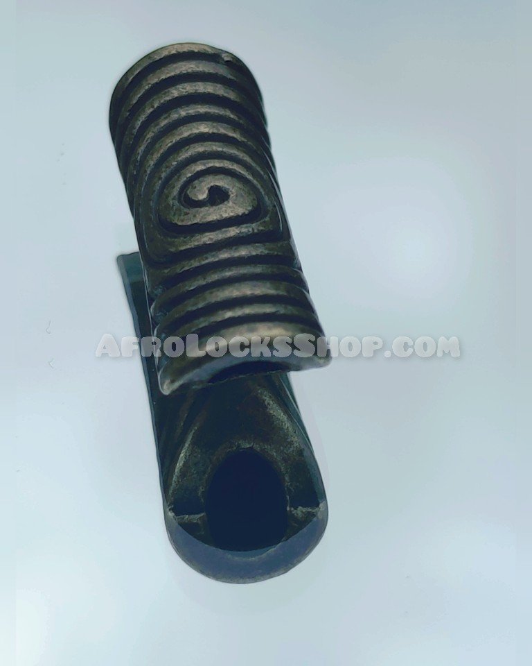 Anneaux dreads barbe viking runes couleur bronze