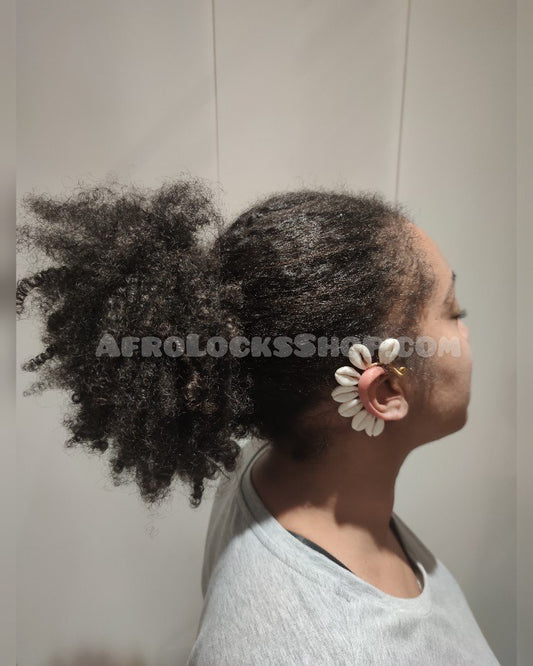 Oreillette cauri boucle d'oreille boho ethnique