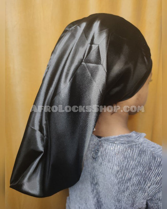Bonnet de nuit satin cheveux longs 60 CM-SQ0337491