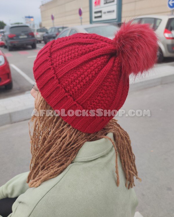 Bonnet de ski doublure en satin coloré et chaud-SQ9794142