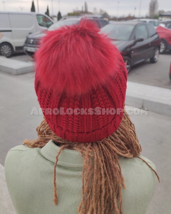 Bonnet de ski doublure en satin coloré et chaud-SQ9794142