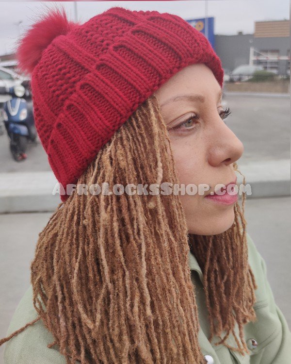 Bonnet de ski doublure en satin coloré et chaud-SQ9794142