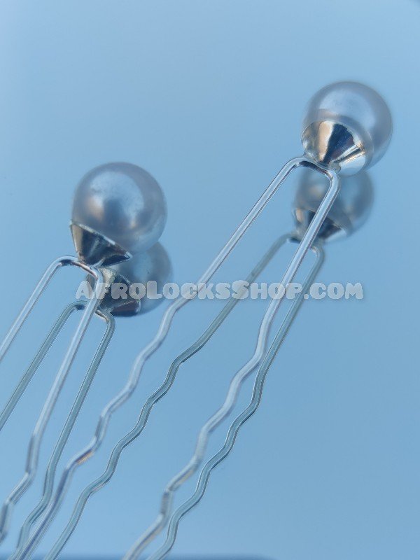 Elégantes épingles à cheveux perles ivoire