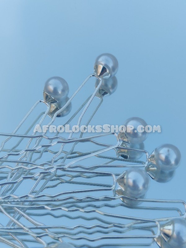 Elégantes épingles à cheveux perles ivoire