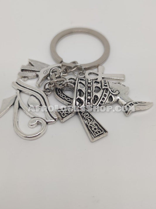Porte-clés egyptien dieu faucon oeil d'Horus