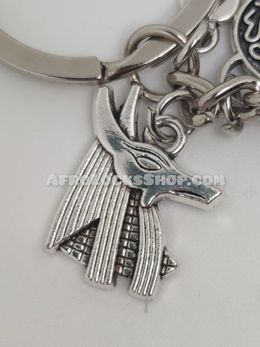 Porte-clés egyptien dieu faucon oeil d'Horus