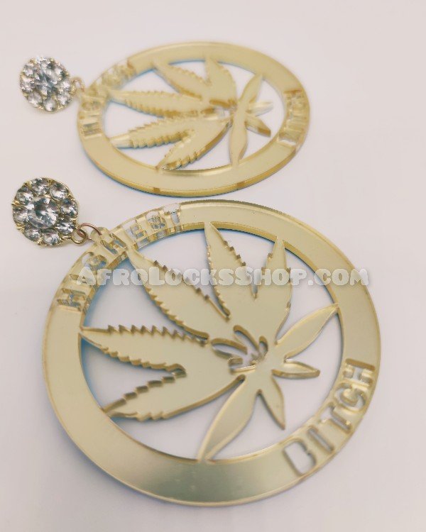 Boucles d'oreilles rasta the highest