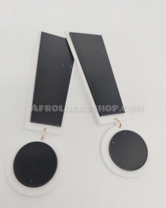 Boucles d'oreilles point d'exclamation kill him with the no